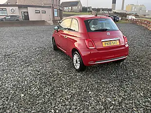 Used 2018 Fiat 500 Lounge Red - Interior and Exterior details 7