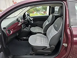 Used 2018 Fiat 500 Lounge Red - Interior and Exterior details 13