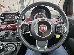 Used 2018 Fiat 500 Lounge Red - Interior and Exterior details 15