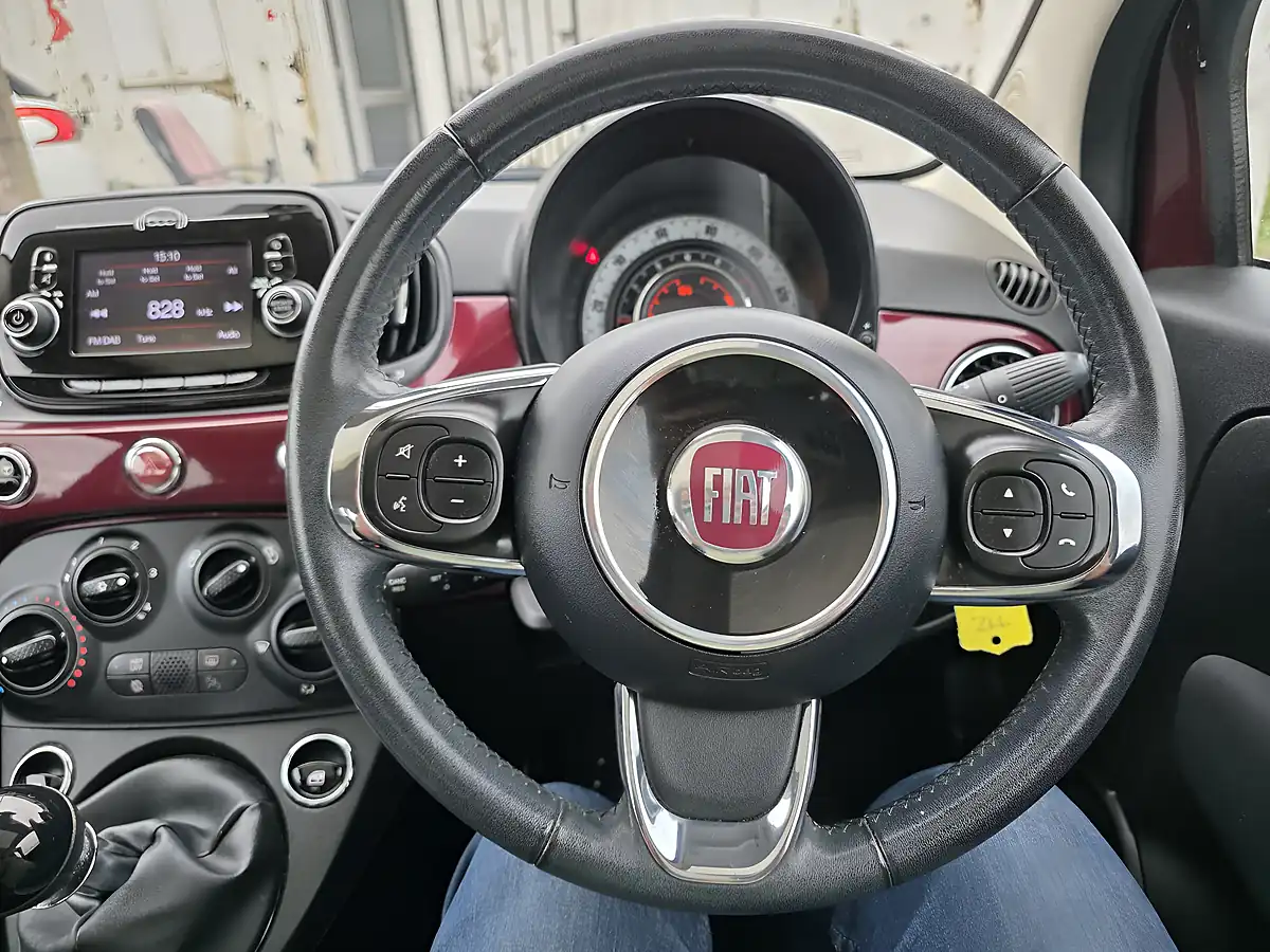 Used 2018 Fiat 500 Lounge Red - Interior and Exterior details 15