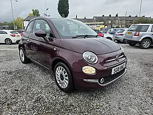 Used 2018 Fiat 500 Lounge Red - Interior and Exterior details 2