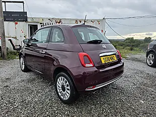 Used 2018 Fiat 500 Lounge Red - Interior and Exterior details 6