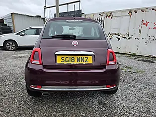 Used 2018 Fiat 500 Lounge Red - Interior and Exterior details 7
