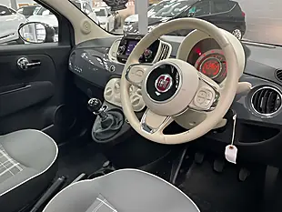 Used 2018 Fiat 500 Lounge Tech House Grey - Interior and Exterior details 12