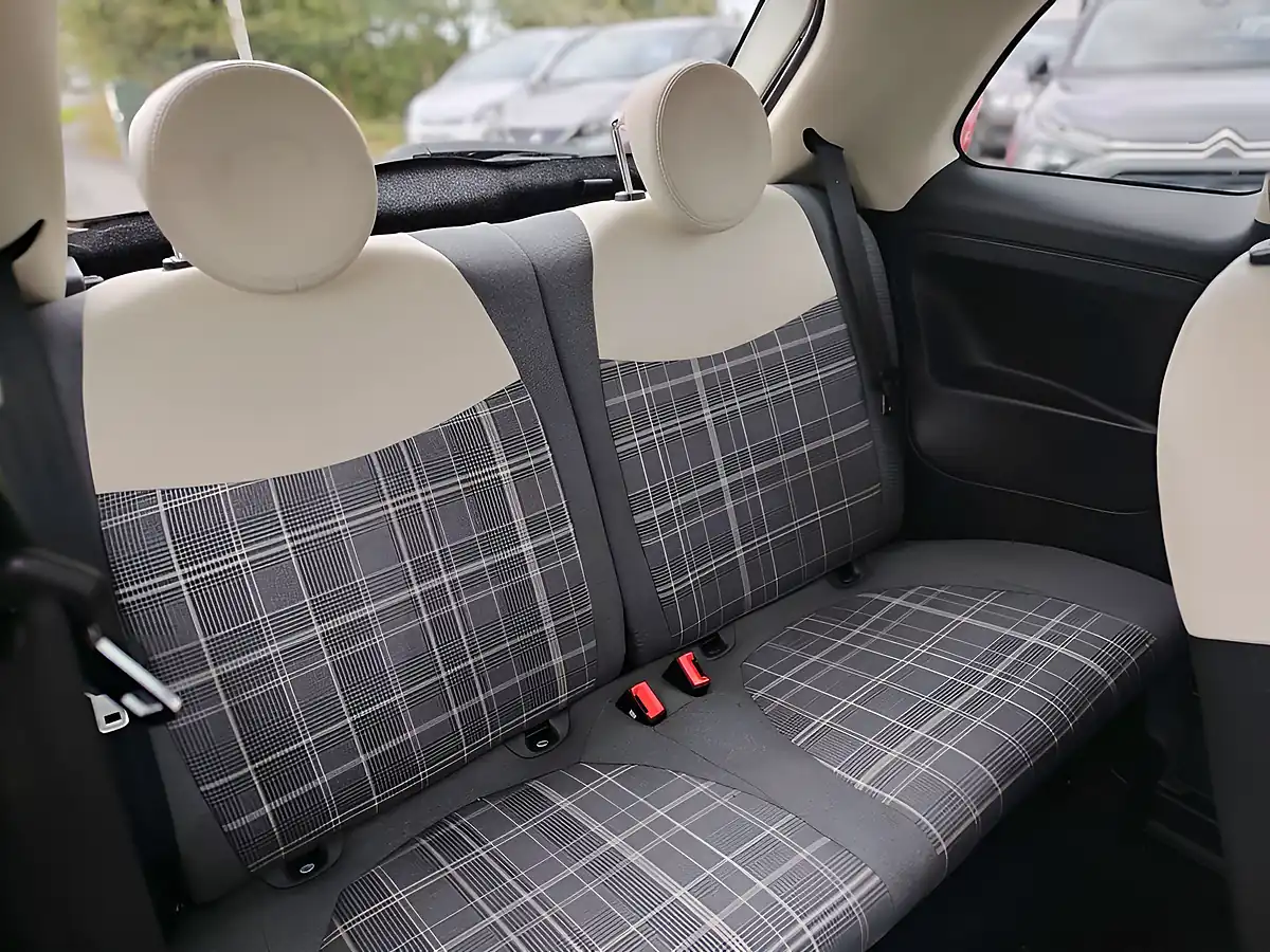 Used 2018 Fiat 500 Lounge White - Interior and Exterior details 11