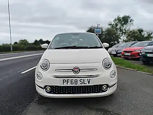 Used 2018 Fiat 500 Lounge White - Interior and Exterior details 2