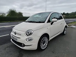 Used 2018 Fiat 500 Lounge White - Interior and Exterior details 3