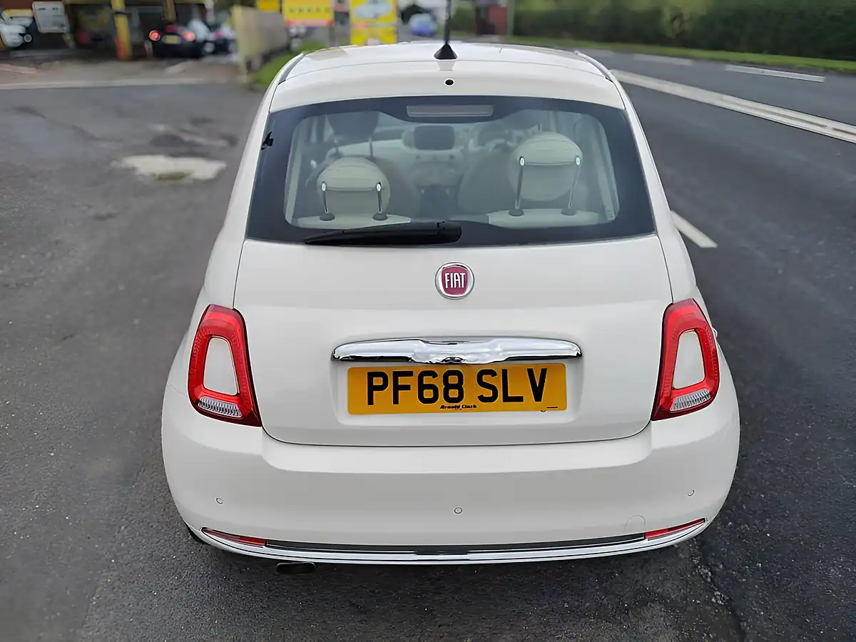 Used 2018 Fiat 500 Lounge White - Interior and Exterior details 5