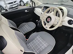 Used 2018 Fiat 500 Lounge White - Interior and Exterior details 9