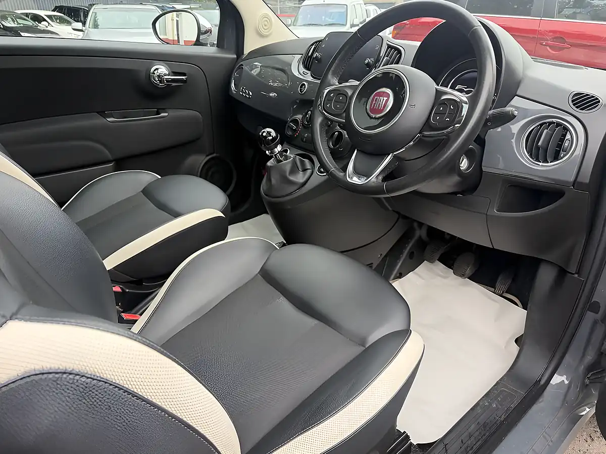 Used 2018 Fiat 500 Mirror Grey - Interior and Exterior details 16
