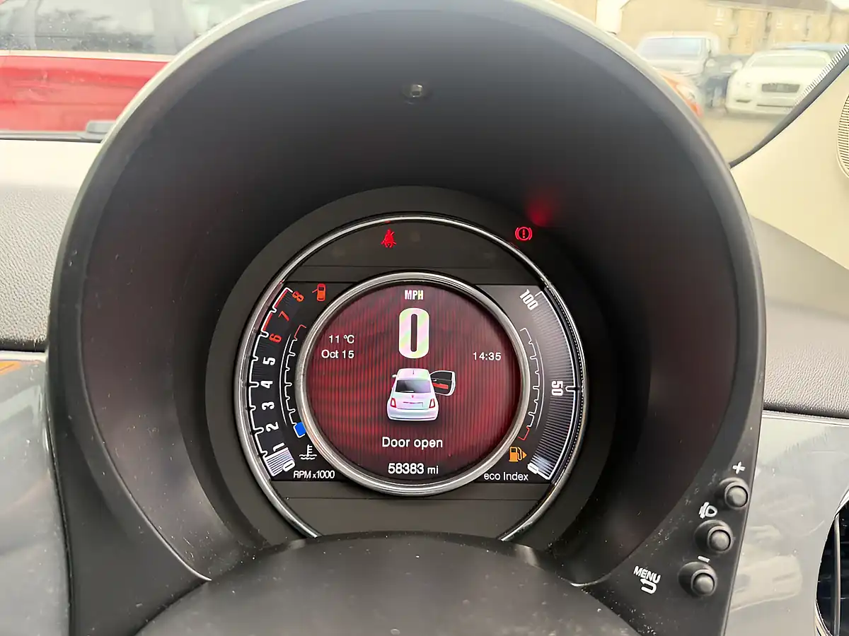 Used 2018 Fiat 500 Mirror Grey - Interior and Exterior details 18