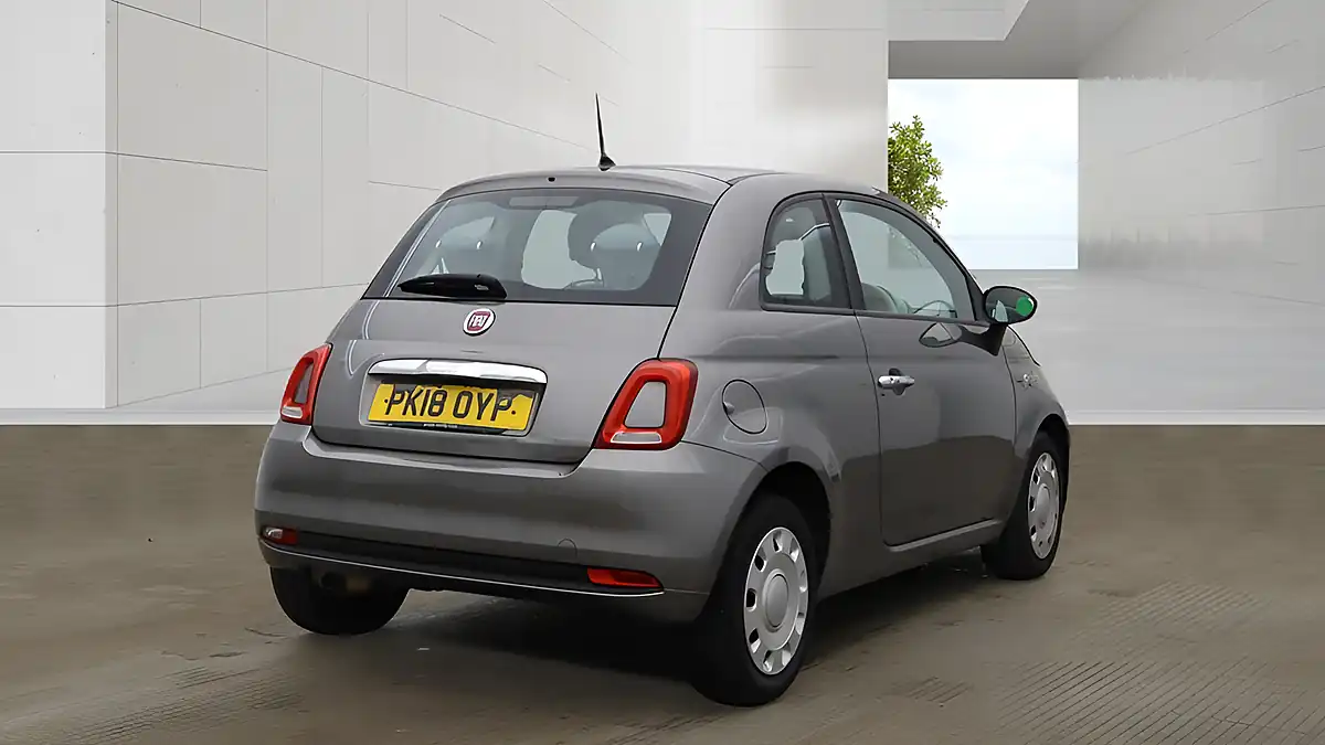 Used 2018 Fiat 500 Pop Grey - Interior and Exterior details 4