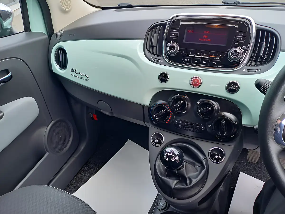 Used 2018 Fiat 500 Pop Star Green - Interior and Exterior details 14