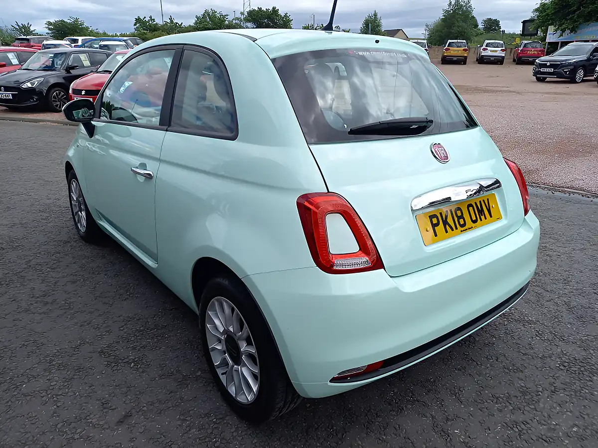 Used 2018 Fiat 500 Pop Star Green - Interior and Exterior details 5