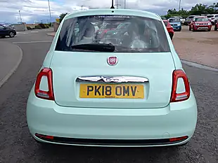 Used 2018 Fiat 500 Pop Star Green - Interior and Exterior details 6