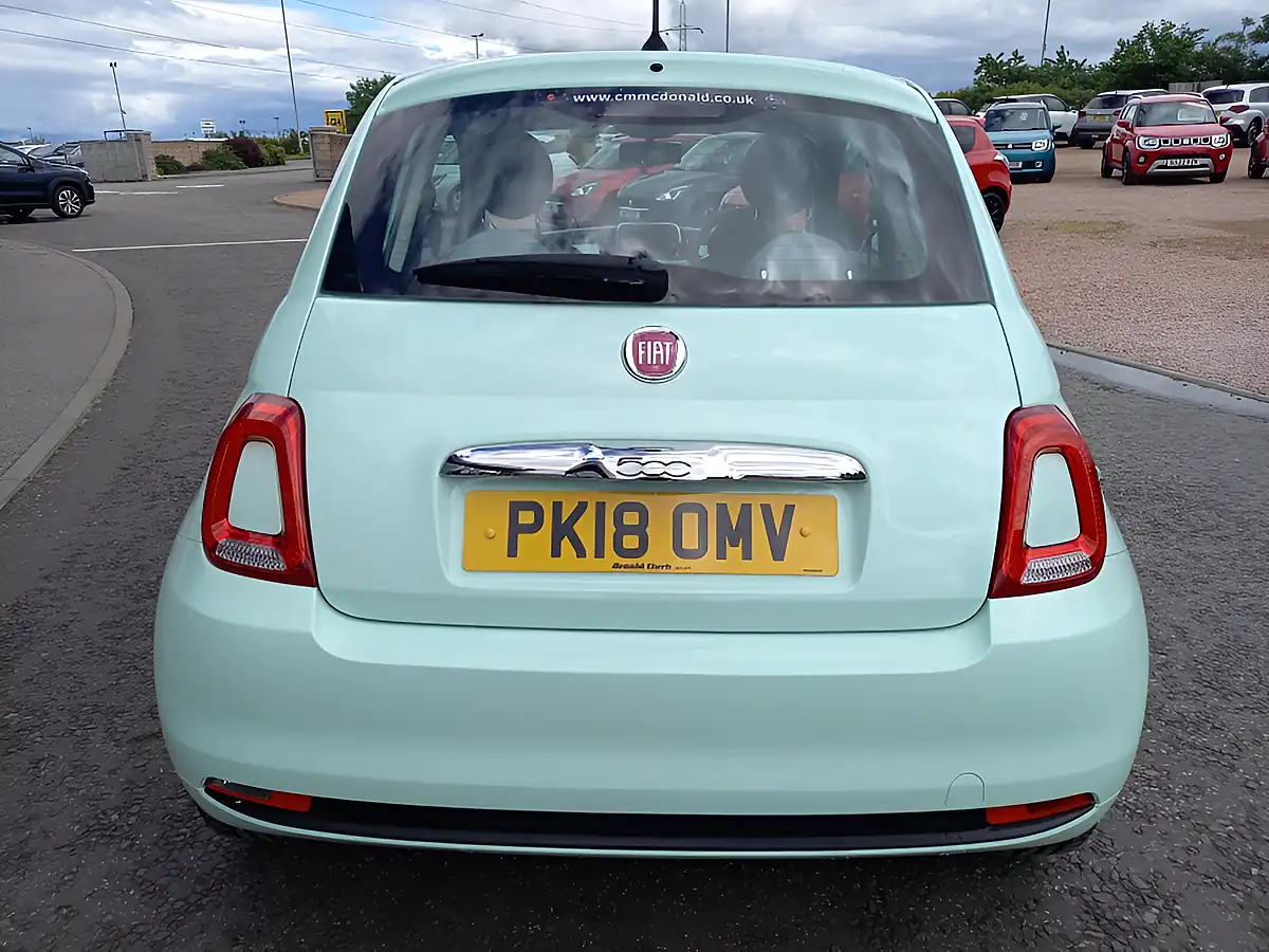 Used 2018 Fiat 500 Pop Star Green - Interior and Exterior details 6
