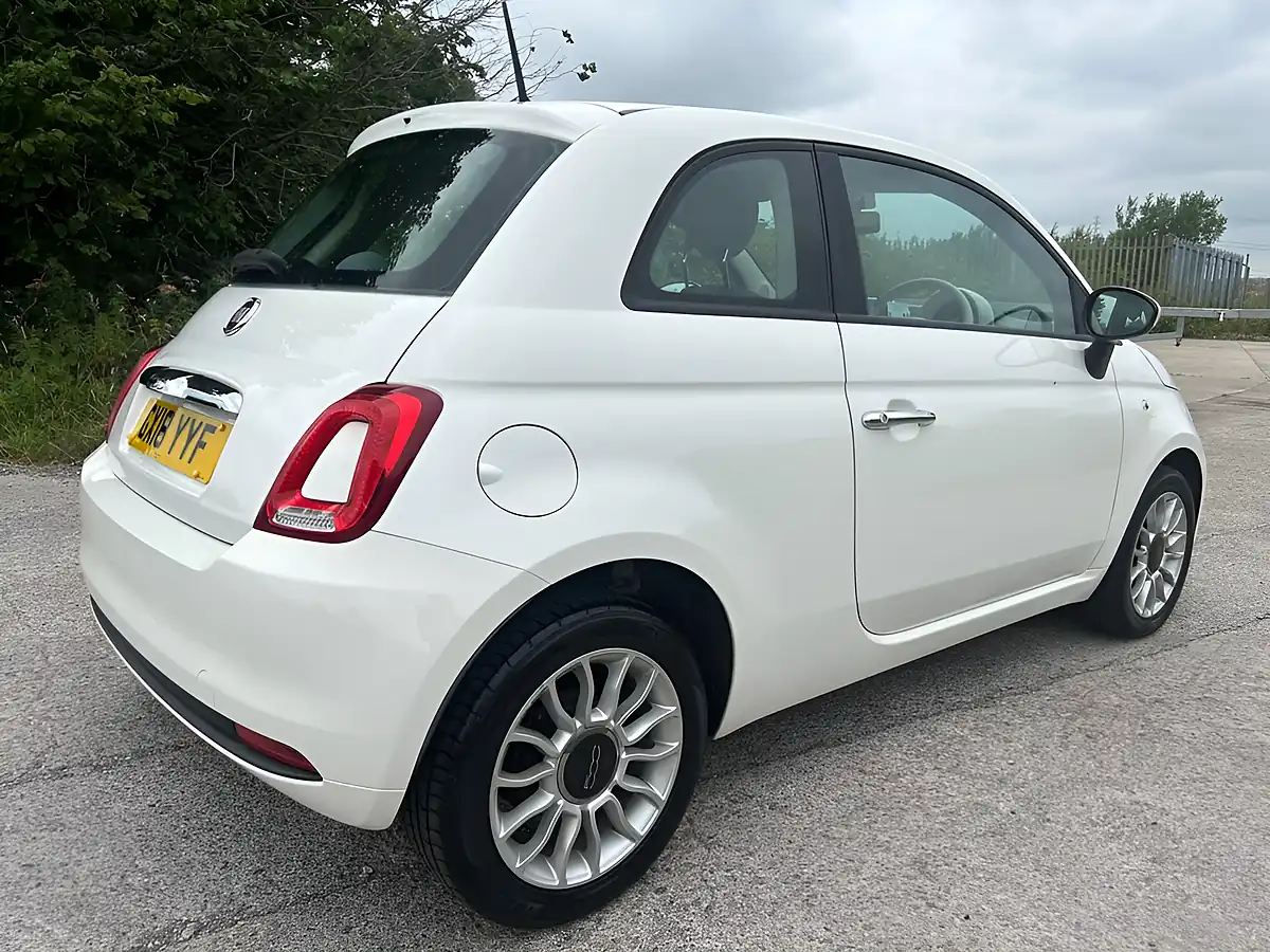 Used 2018 Fiat 500 Pop Star White - Interior and Exterior details 10