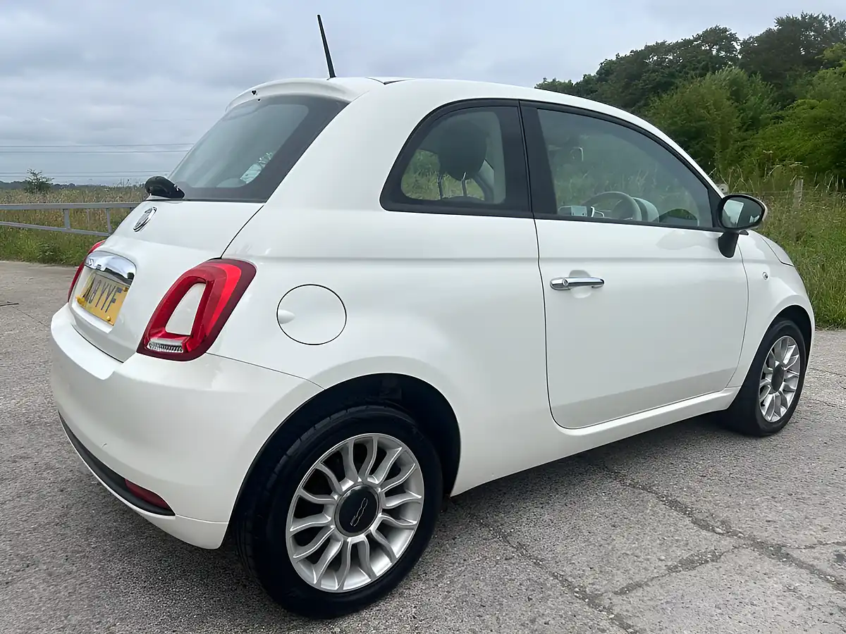 Used 2018 Fiat 500 Pop Star White - Interior and Exterior details 3