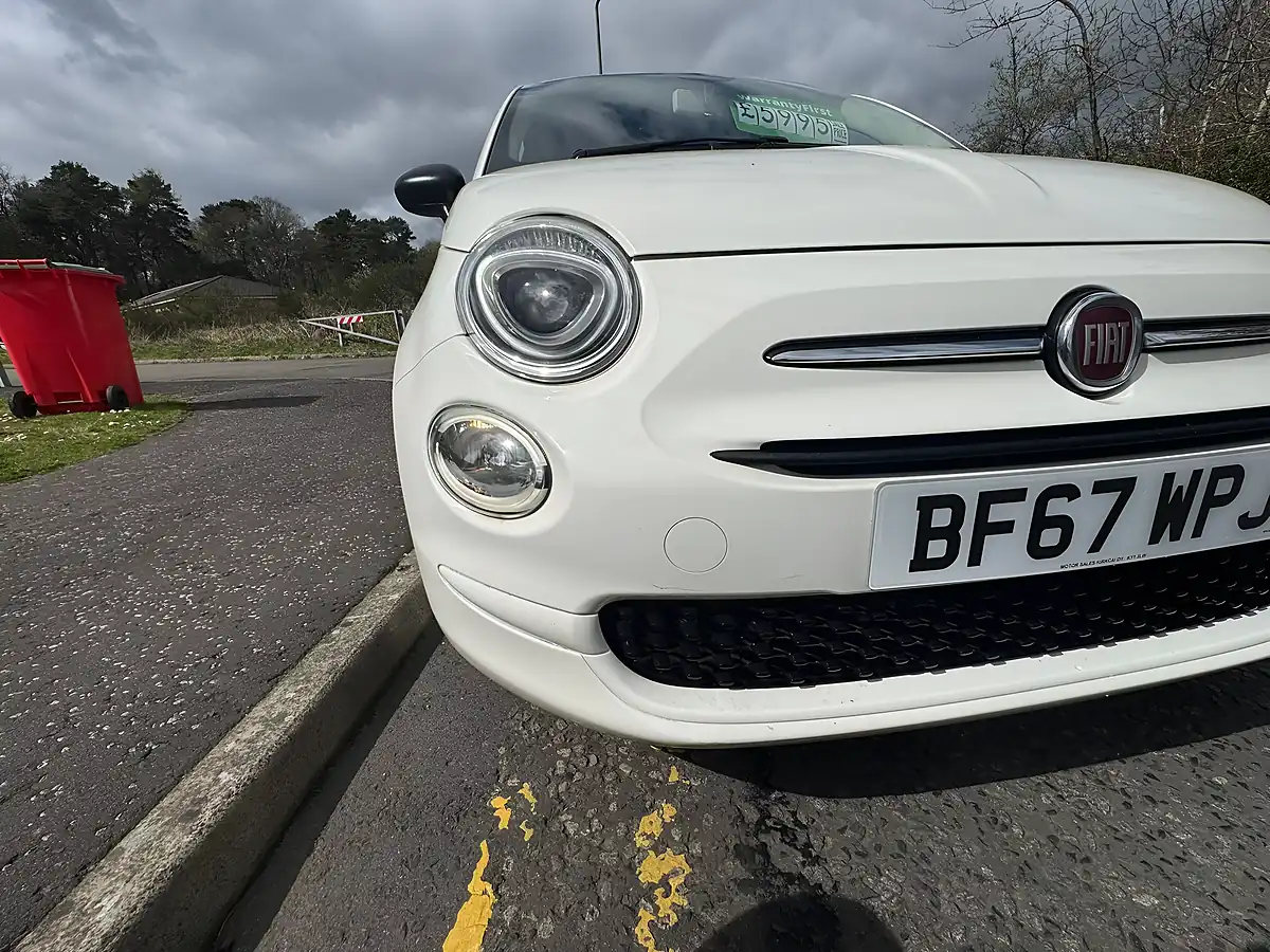 Used 2018 Fiat 500 Pop White - Interior and Exterior details 11