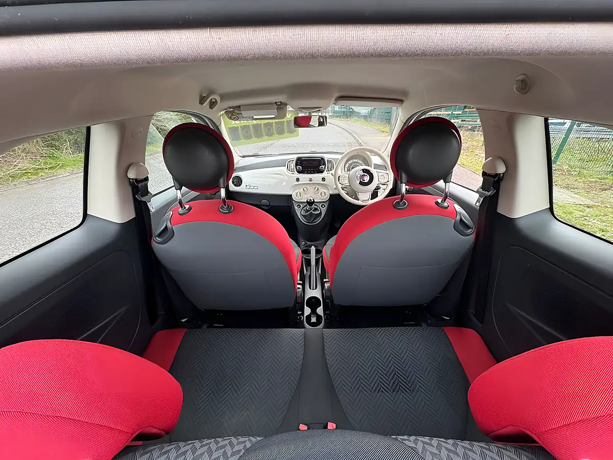 Used 2018 Fiat 500 Pop White - Interior and Exterior details 14