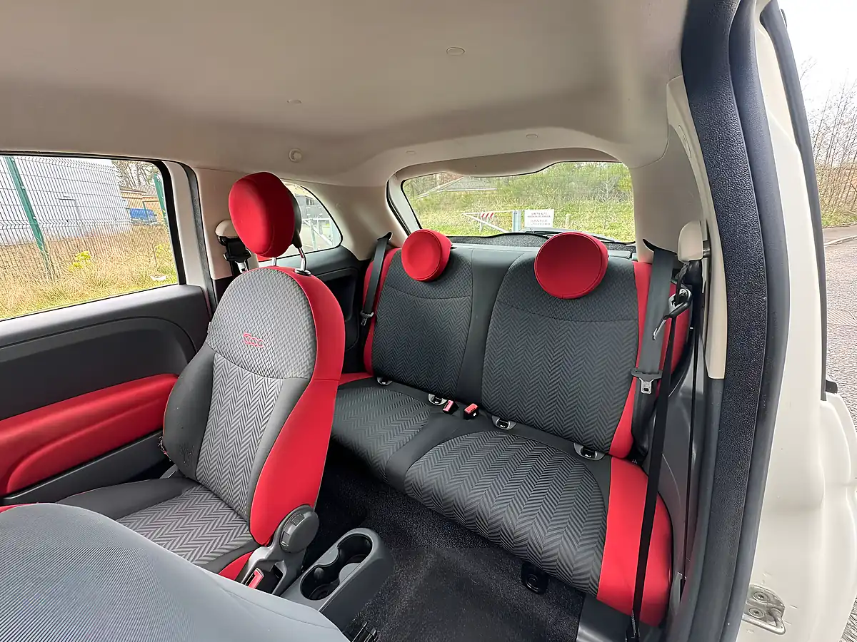 Used 2018 Fiat 500 Pop White - Interior and Exterior details 15