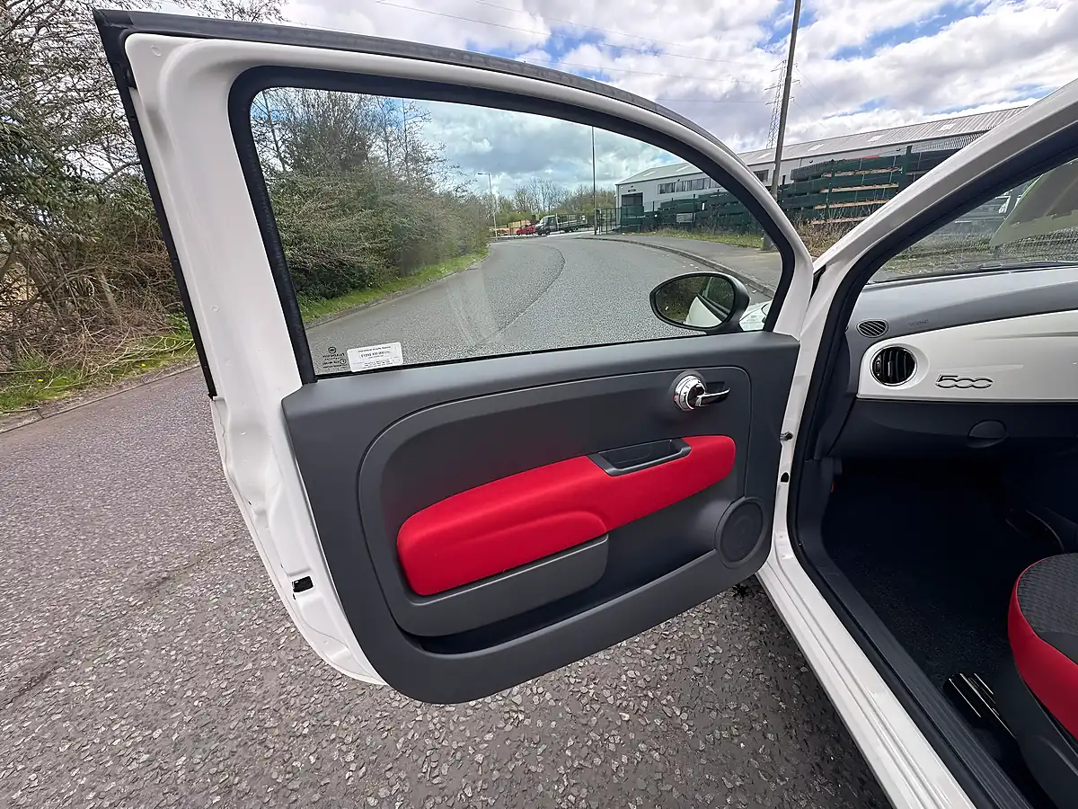 Used 2018 Fiat 500 Pop White - Interior and Exterior details 18
