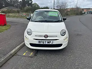 Used 2018 Fiat 500 Pop White - Interior and Exterior details 2