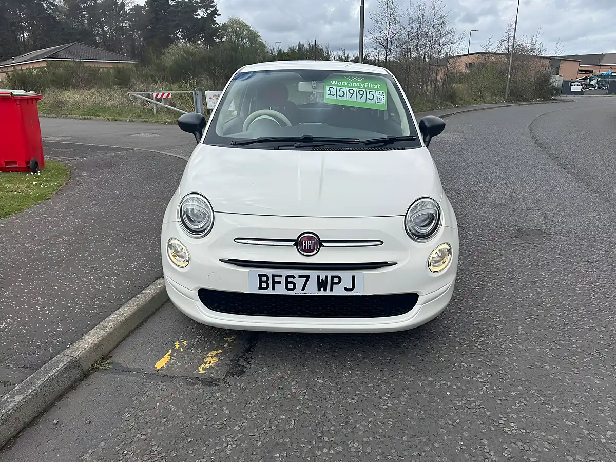 Used 2018 Fiat 500 Pop White - Interior and Exterior details 2
