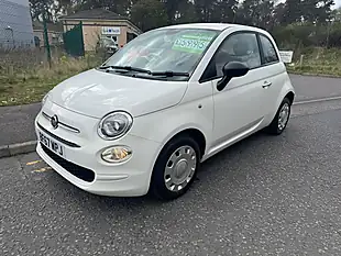Used 2018 Fiat 500 Pop White - Interior and Exterior details 3