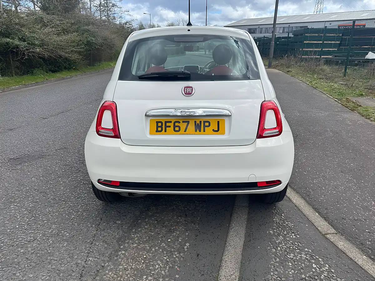 Used 2018 Fiat 500 Pop White - Interior and Exterior details 7