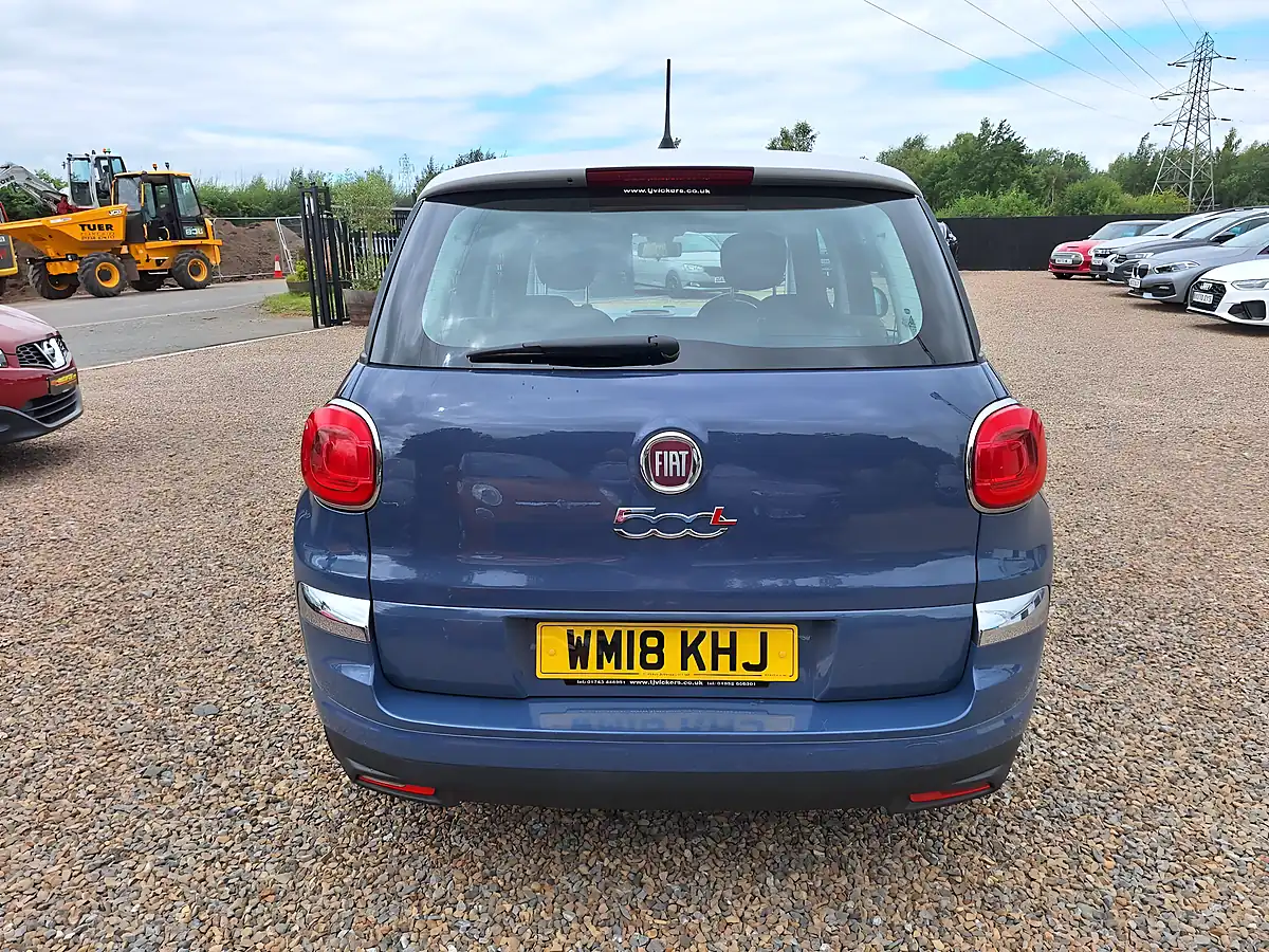 Used 2018 Fiat 500L Mirror Blue - Interior and Exterior details 6