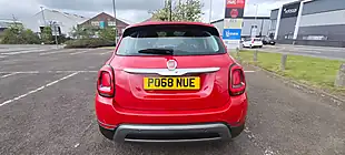 Used 2018 Fiat 500X City Cross Red - Interior and Exterior details 4