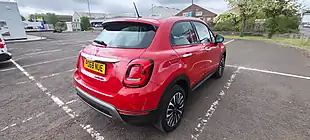 Used 2018 Fiat 500X City Cross Red - Interior and Exterior details 5
