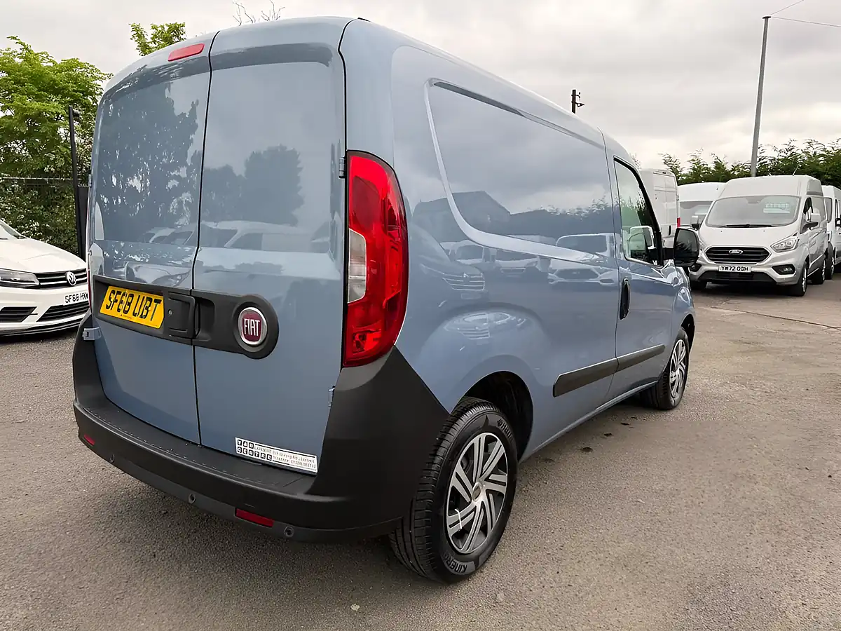 Used 2018 Fiat Doblo Panel Van L1 H1 Blue - Interior and Exterior details 2