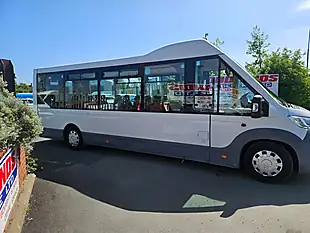 Used 2018 Fiat Ducato 42 Lwb Bus White - Interior and Exterior details 2