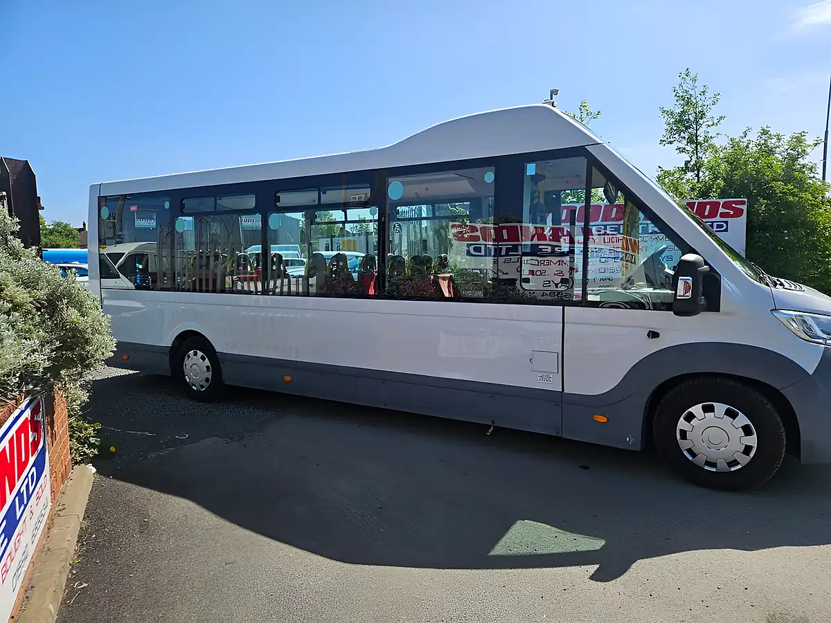 Used 2018 Fiat Ducato 42 Lwb Bus White - Interior and Exterior details 2