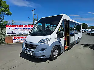Used 2018 Fiat Ducato 42 Lwb Bus White - Interior and Exterior details 4