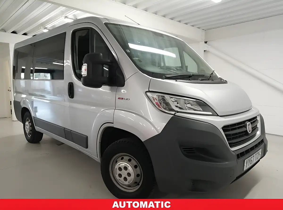Used 2018 Fiat Ducato Comfort-Matic S H1 Grey - Front View
