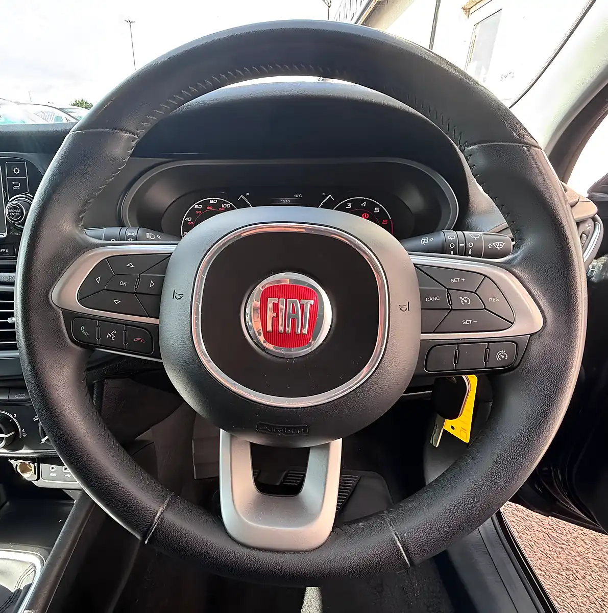 Used 2018 Fiat Tipo Easy Plus Black - Interior and Exterior details 11