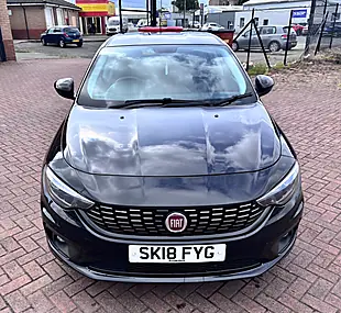 Used 2018 Fiat Tipo Easy Plus Black - Interior and Exterior details 9