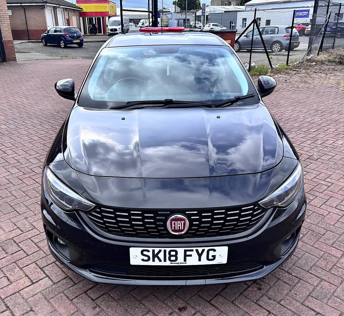 Used 2018 Fiat Tipo Easy Plus Black - Interior and Exterior details 9