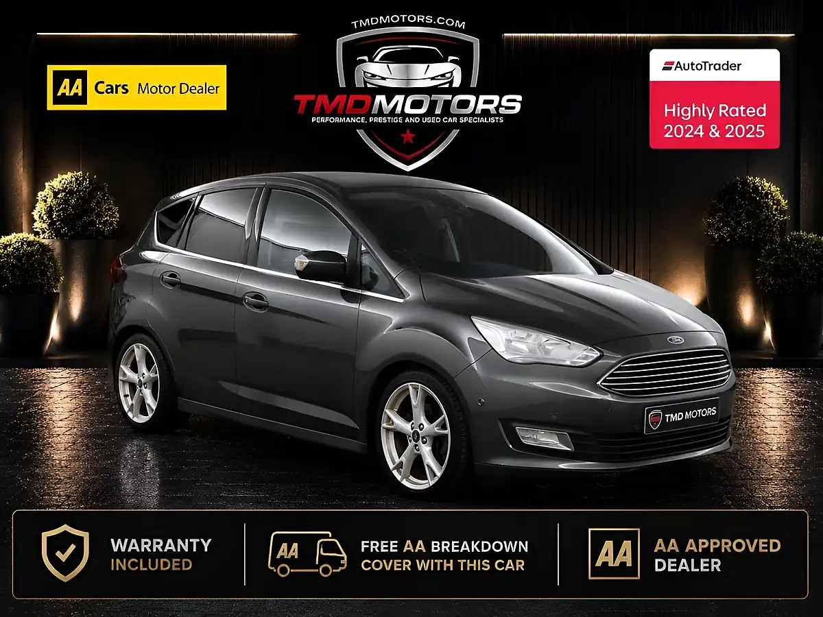 Used 2018 Ford C-Max Titanium Grey - Front View