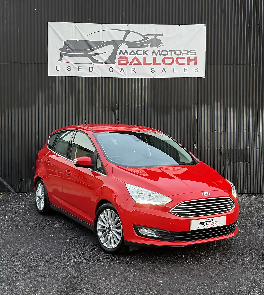 Used 2018 Ford C-Max Titanium Red - Front View