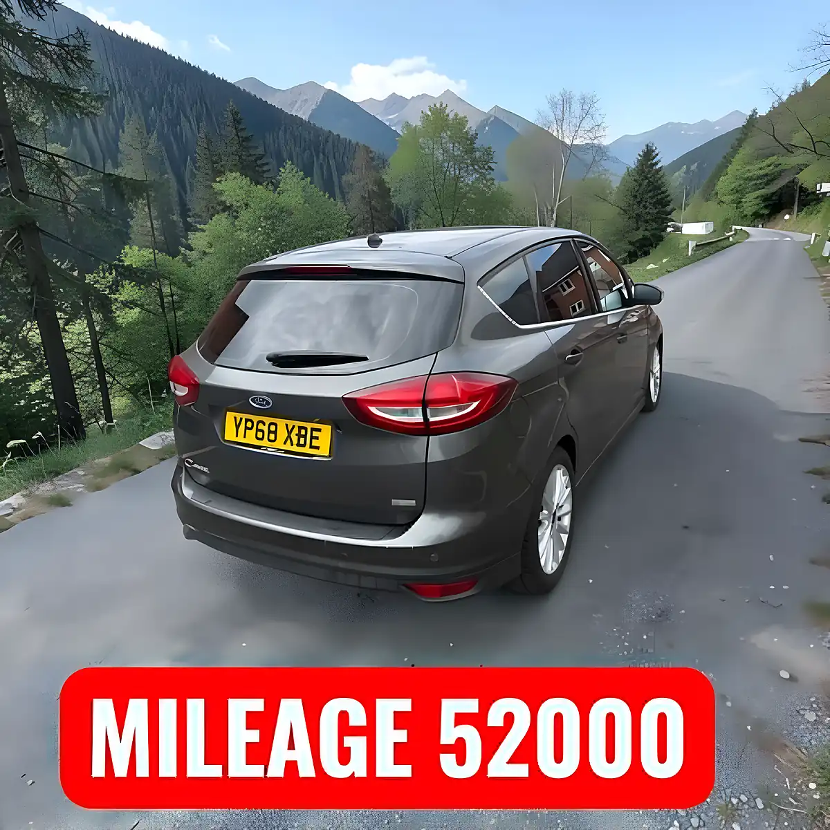 Used 2018 Ford C-Max Titanium T Grey - Front View