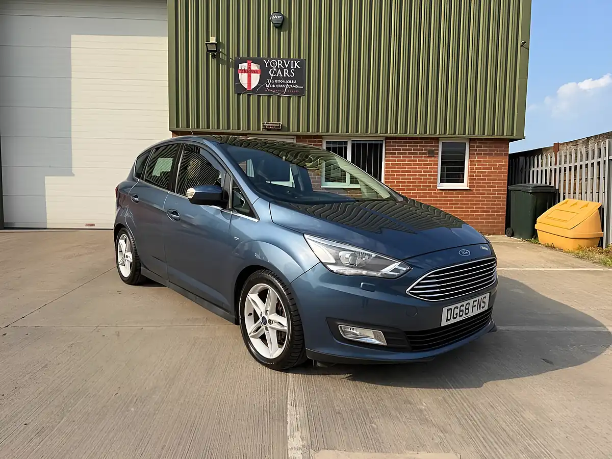 Used 2018 Ford C-Max Titanium X Blue - Front View