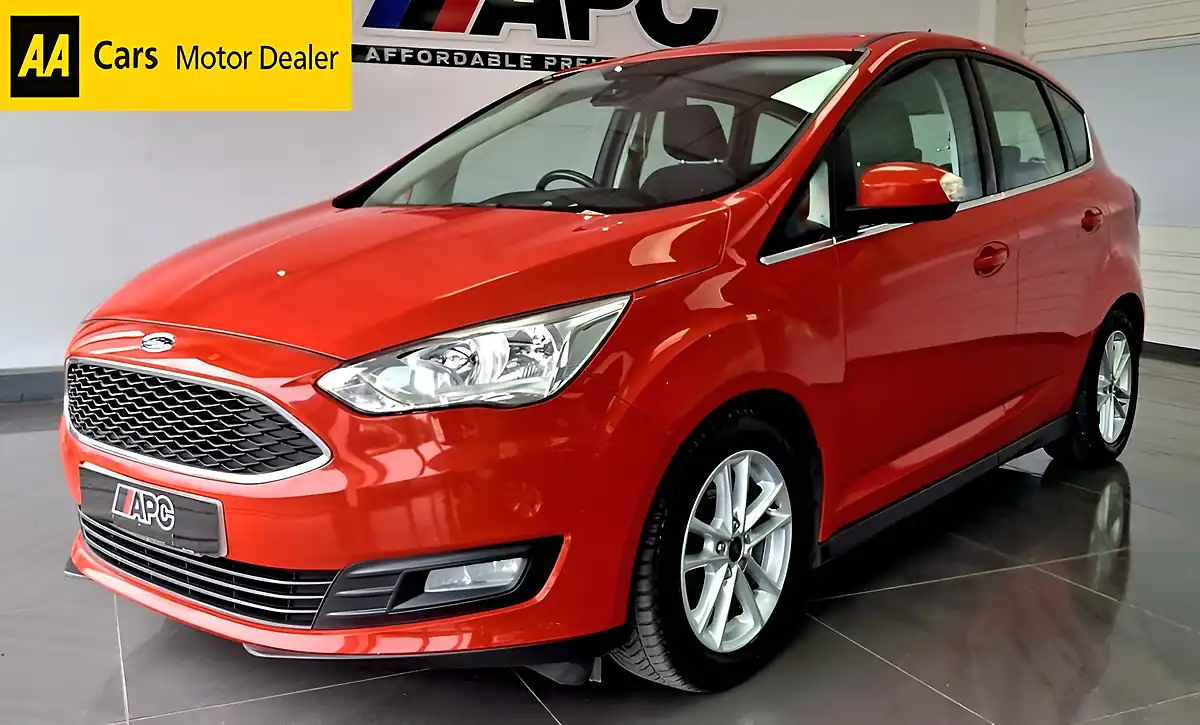 Used 2018 Ford C-Max Zetec Red - Front View