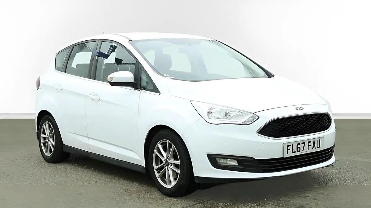 Used 2018 Ford C-Max Zetec White - Front View