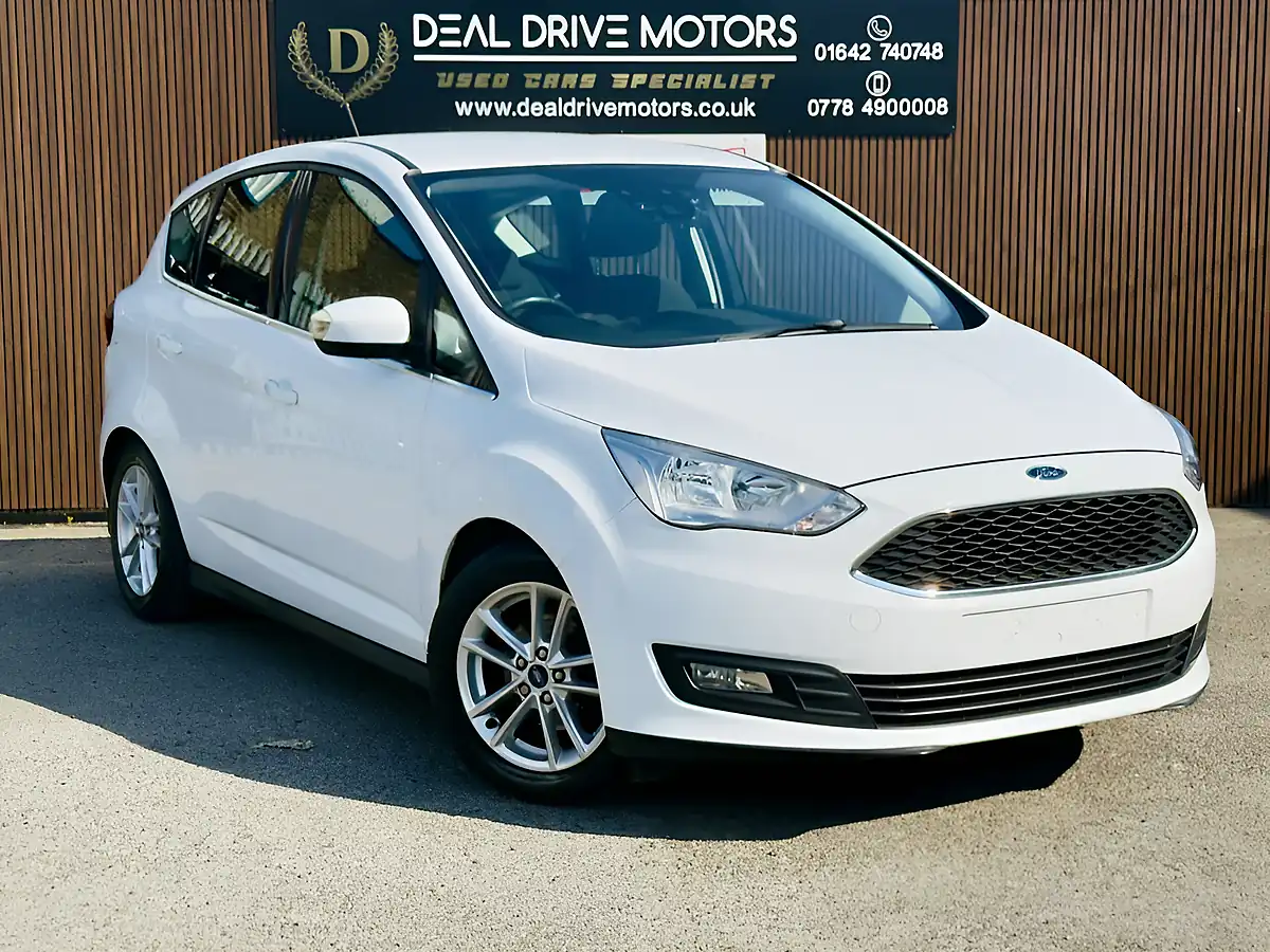 Used 2018 Ford C-Max Zetec White - Front View