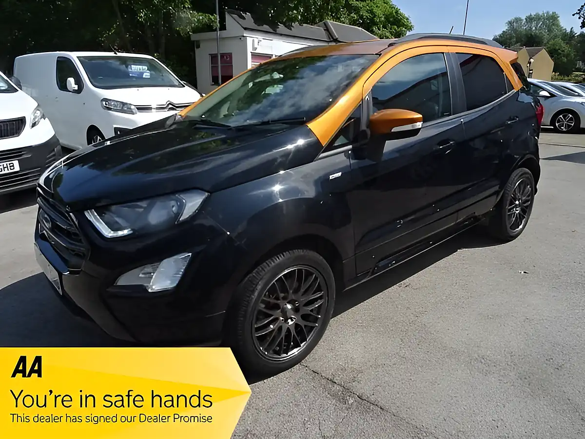 Used 2018 Ford Ecosport ST-Line Black - Front View