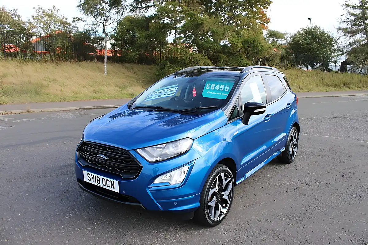 Used 2018 Ford Ecosport ST-Line Blue - Interior and Exterior details 13
